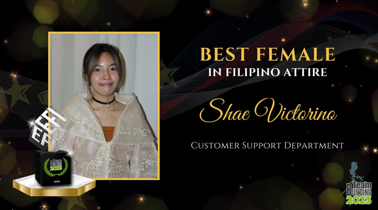 BEST FEMALE IN FILIPINO ATTIRE TEAM BUILDING 2023