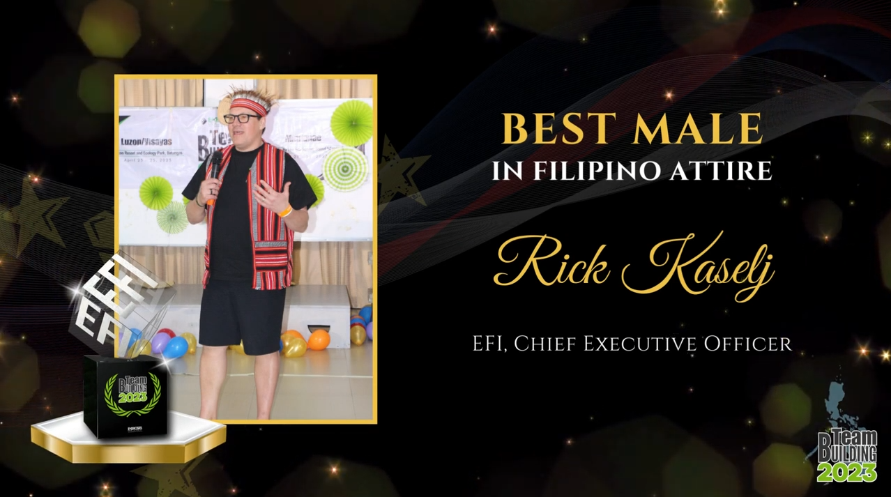 BEST IN MALE FILIPINO ATTIRE TEAM BUILDING 2023